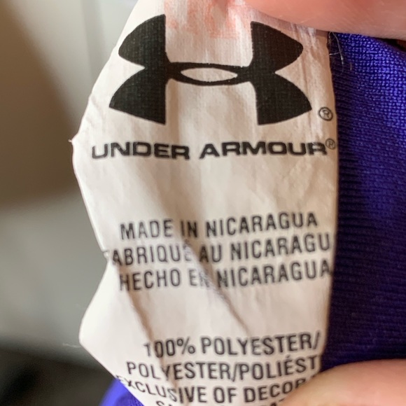 Women’s Under Armour Flag Heart Graphic T-Shirt - Picture 13 of 13